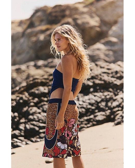 FP x Rusty Black Charging Free Long Board Shorts