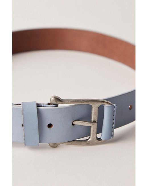 Free People Brown Carraway Leather Belt