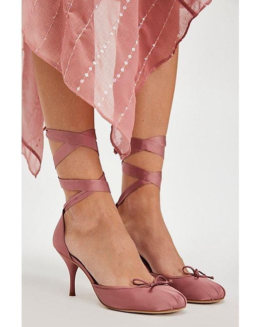 Jeffrey Campbell Pink Releve Ballet Heels By