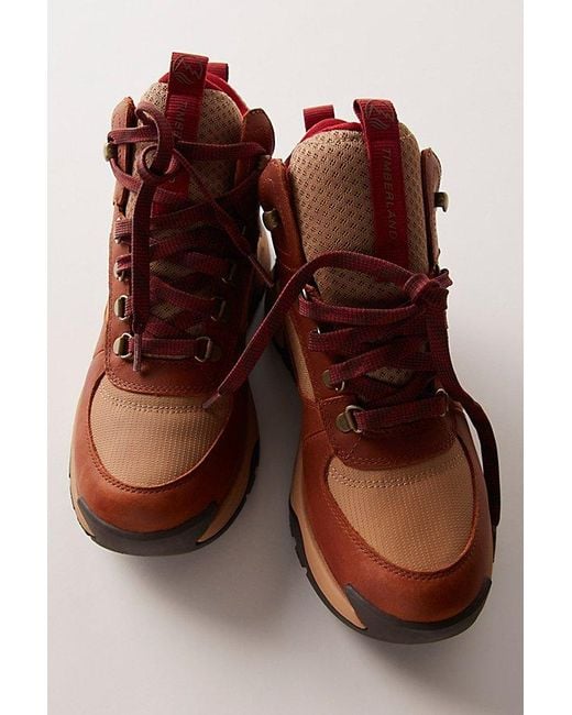 Timberland Brown Mt Maddsen Peak Waterproof Hiking Boots