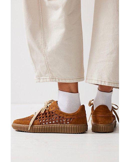 Free People Natural Wimberly Woven Sneakers