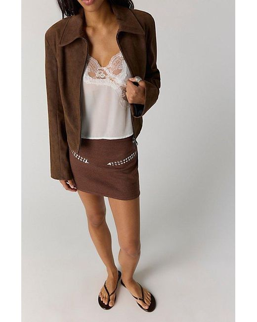 Urban Outfitters Brown Moonshine Skirt