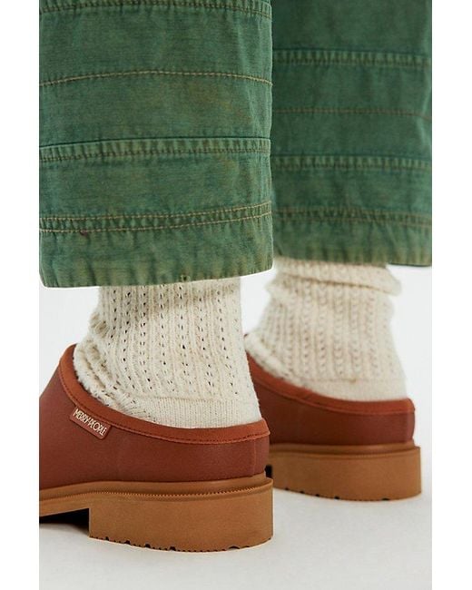 Merry People Green Billie Garden Clogs By