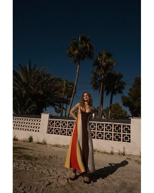 Free People Color Harmony Maxi in Blue | Lyst