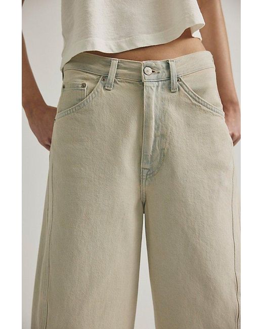 Free People Multicolor Jax Articulated Cropped Jeans
