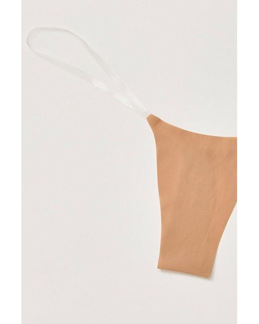 Stringys Natural Invisible Thong