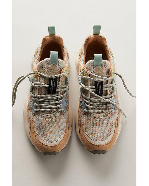 Flower Mountain Brown Novo Novelty Sneakers