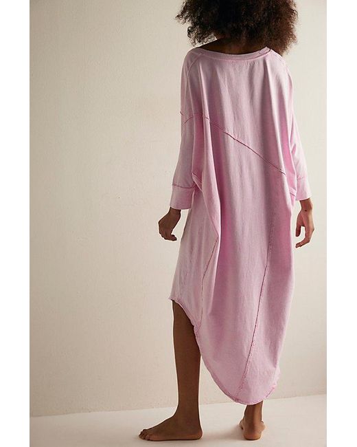 Intimately By Free People Purple Dusk To Dawn Nightie Top By