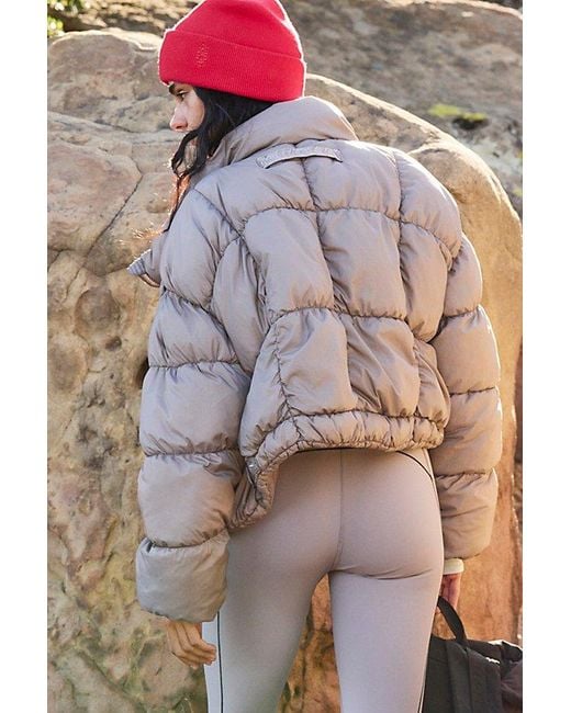 Fp Movement Multicolor In A Bubble Puffer Jacket