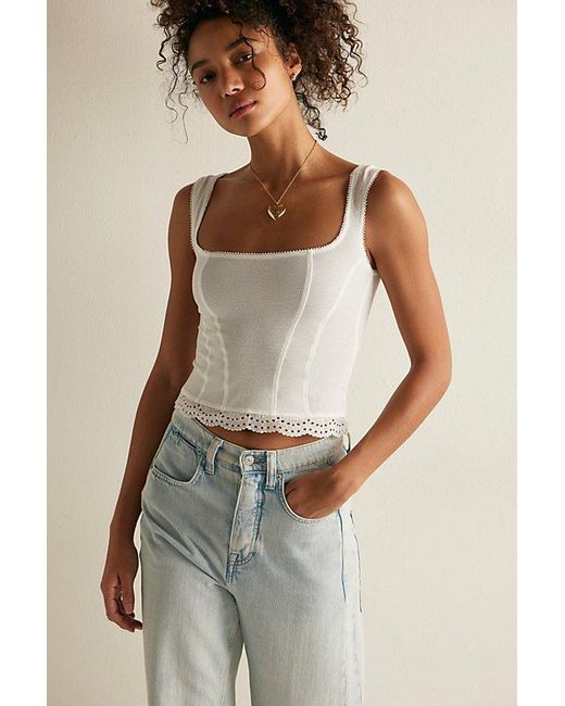 Intimately By Free People Multicolor Blush Hour Tank Top By