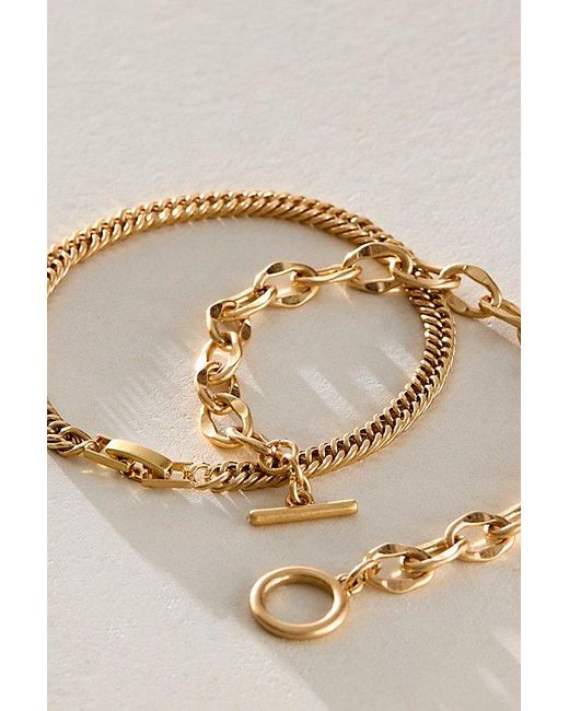 Free People Metallic Dallas Metal Bracelet