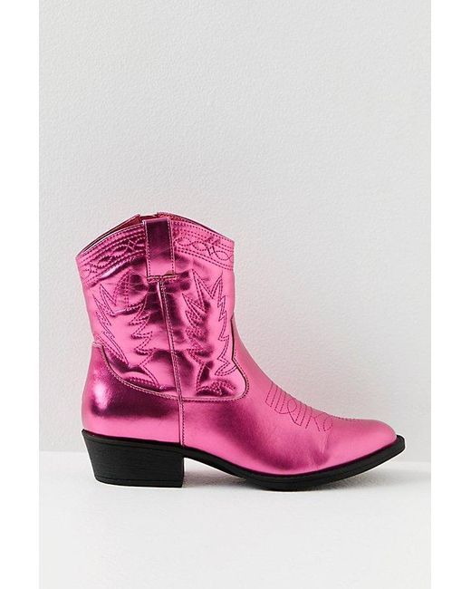 Matisse Pink Vegan Ranch Boot