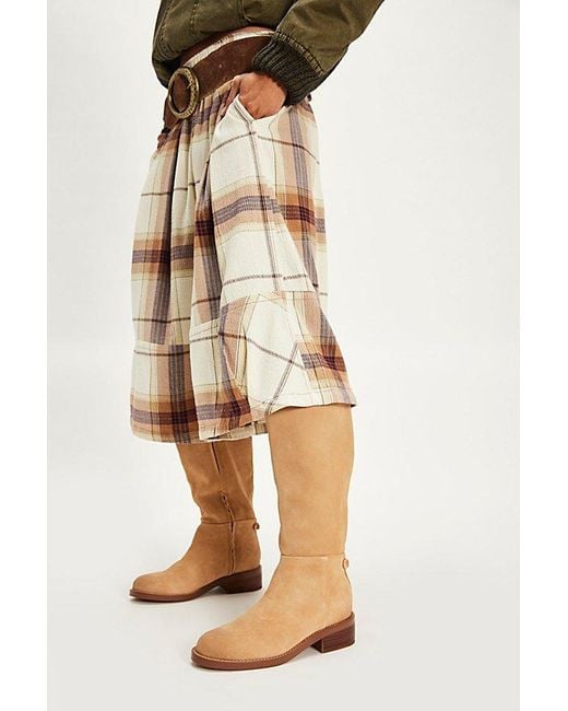 Sam Edelman Natural Milla Wide Calf Tall Boots