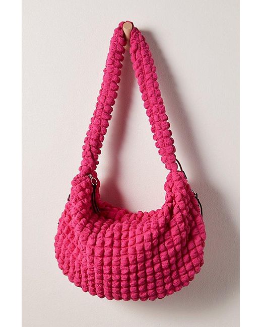 Free People Pink Pucker Up Carryall