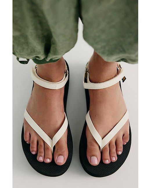 Teva Multicolor Flatform Slim Sandals