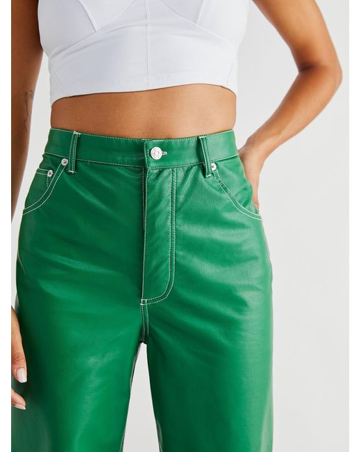 It Factor Vegan Pants in Green 