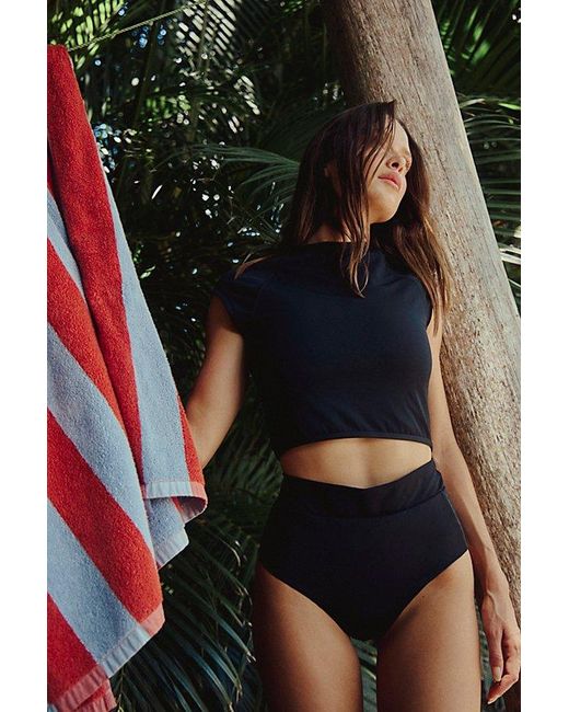 Fp Movement Black The Contour Booty Shorts