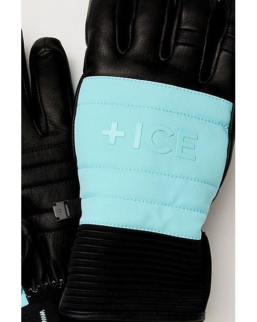 Bogner Fire + Ice Black Ina Gloves
