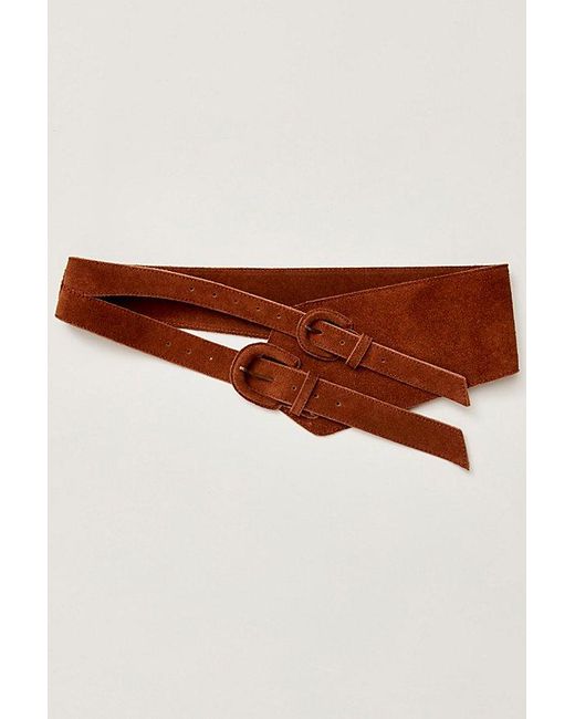 Free People Brown Remi Hip Belt