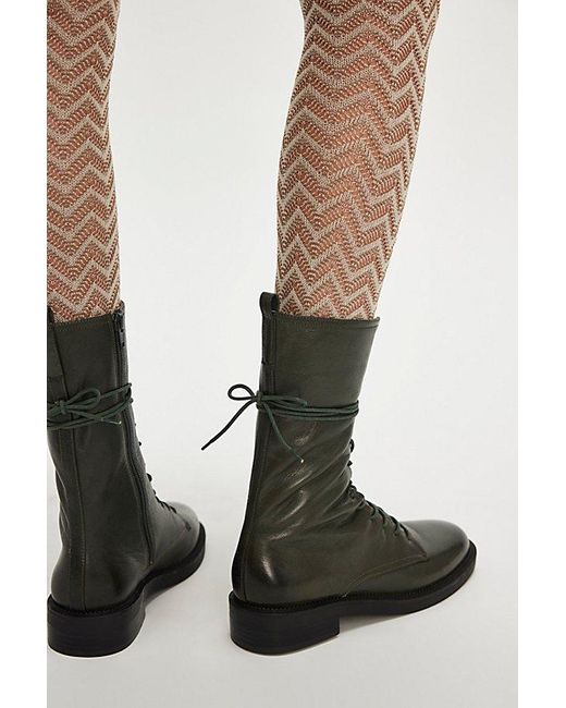 Silent D Black Cult Classic Combat Boots