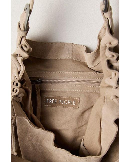 Free People Natural Serena Cinched Shoulder Bag