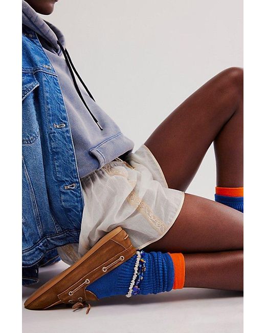 Jeffrey Campbell Yellow Yachting Day Suede Boat Shoes