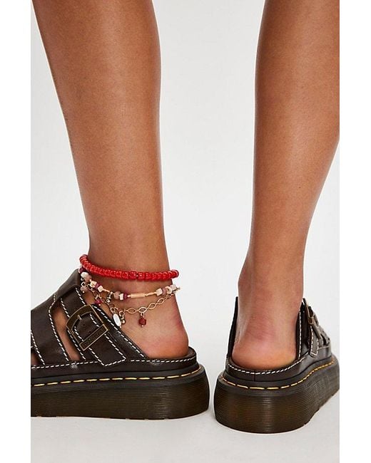 Dr. Martens Maxxy Slide Sandals in Brown | Lyst