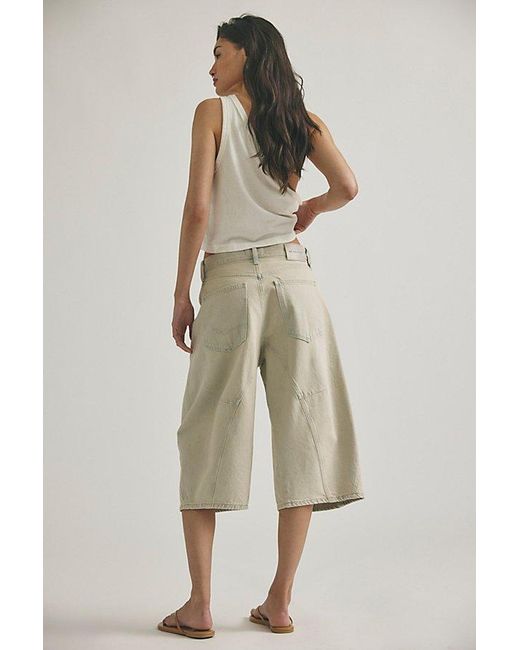 Free People Multicolor Jax Articulated Cropped Jeans