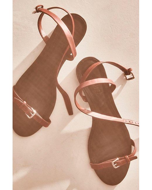 SCHUTZ SHOES Natural Aurora Strappy Sandals By