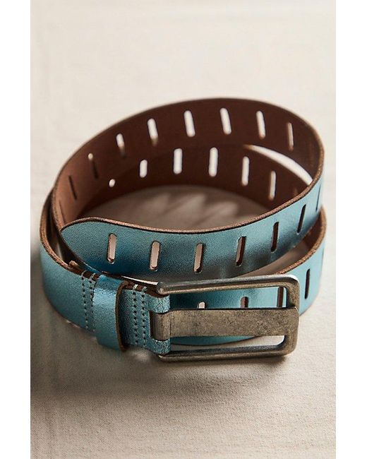 Free People Brown Metallic Jona Belt