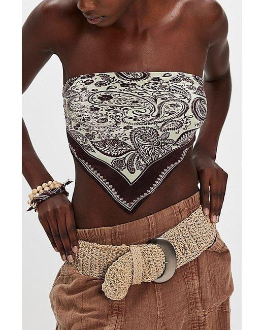 Free People Natural Coastal Waist Belt