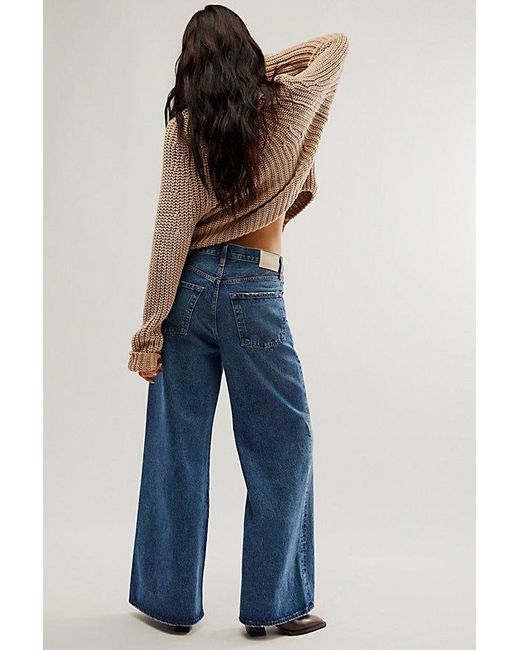 Citizens of Humanity Blue Beverly Slouch Jeans