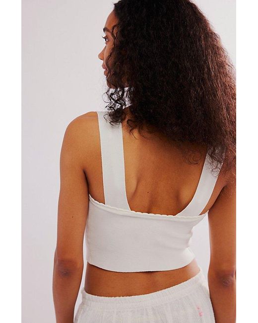 Intimately By Free People White Out Of Focus Swit Cami