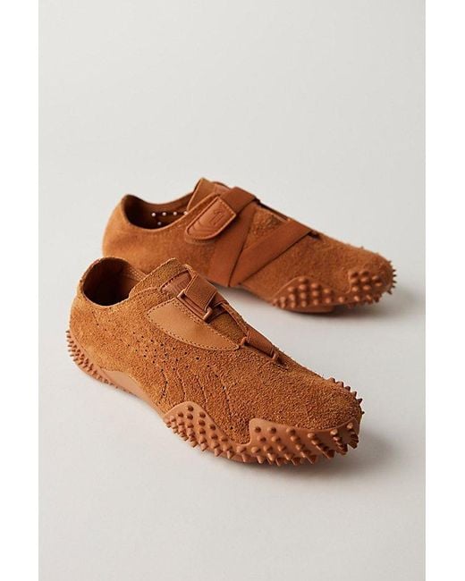 PUMA Brown Mostro Unlined Sneakers