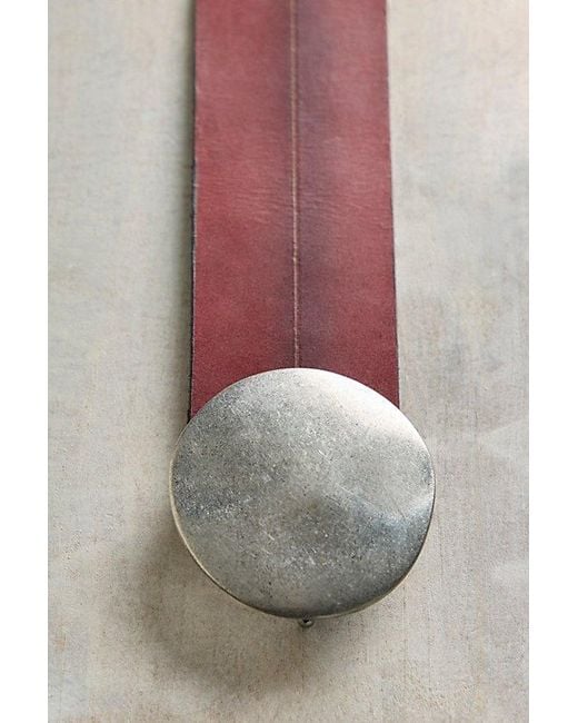 Free People Red Norfolk Hip Belt