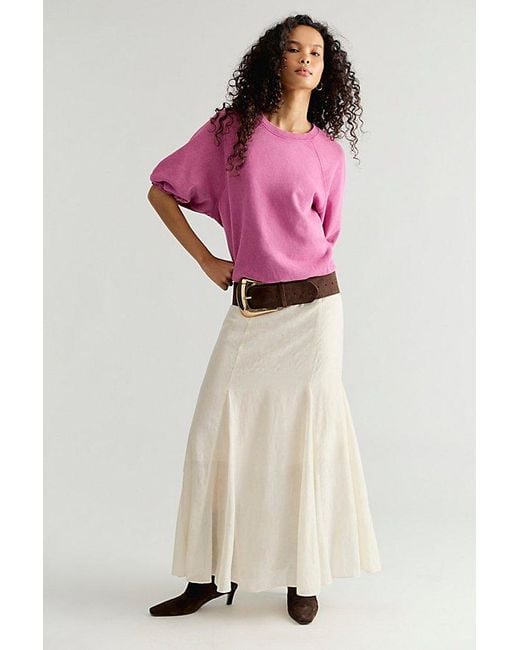 Free People Pink Better On Sweatshirt