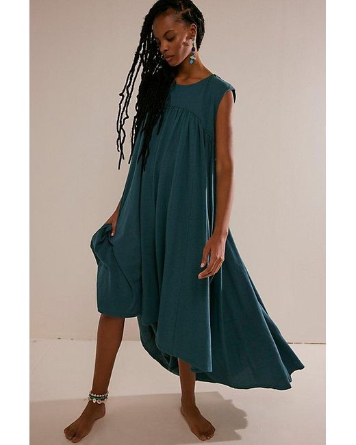 Free People Green Madelyn Midi