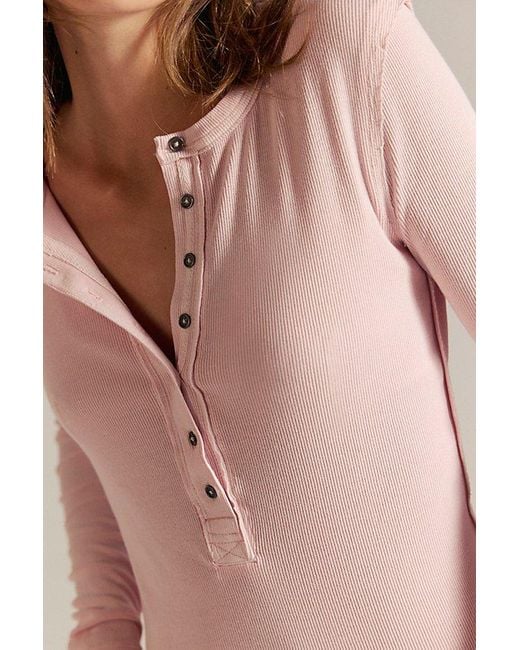 Free People Pink Jamie Henley