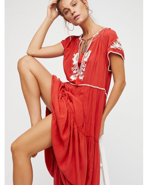 Free People Daisy Fields Maxi Dress in 