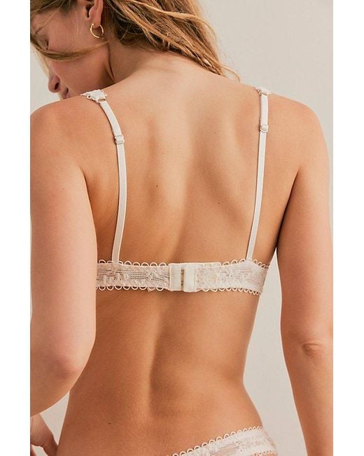 Intimately By Free People Brown Loved You First Lace Sweetheart Bralette By