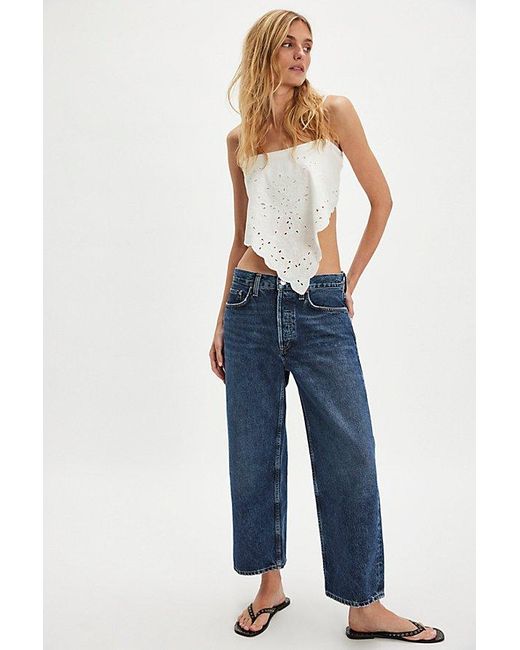 Agolde Blue Arc Jeans