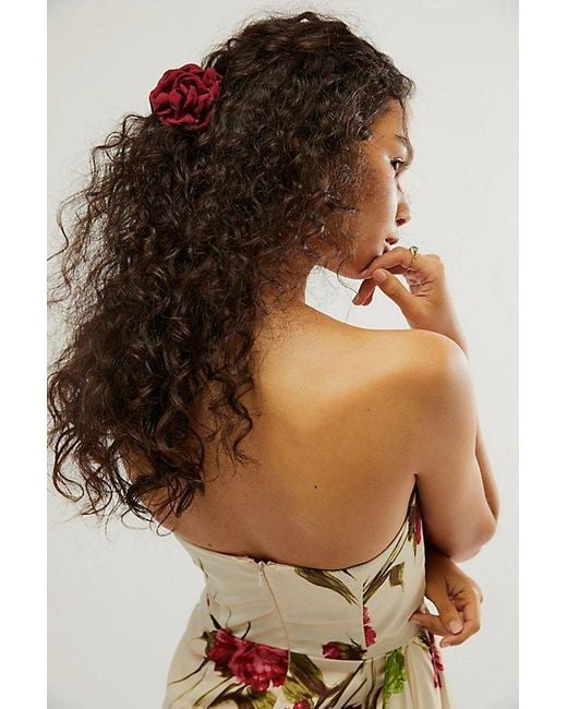 Free People Brown Rose Soft Claw