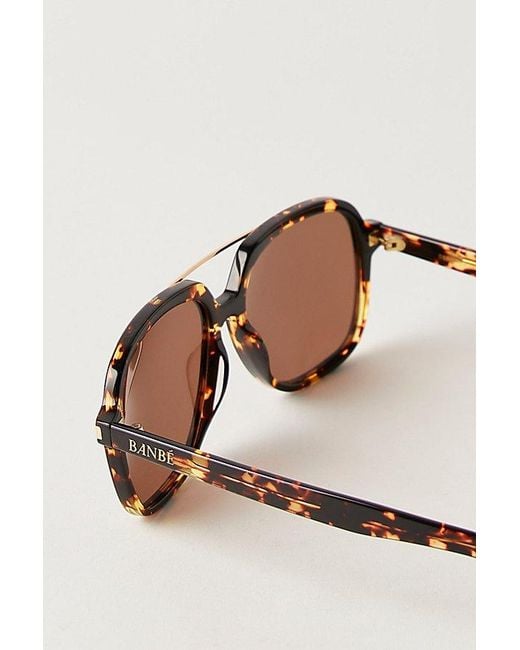 Banbe Multicolor The Lopez Aviator Sunglasses
