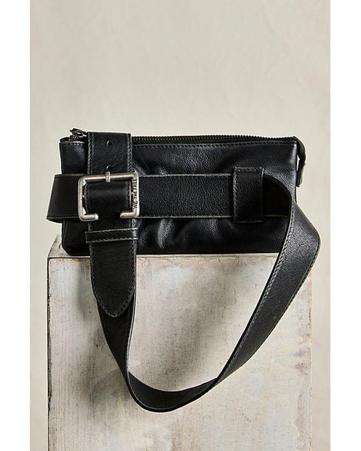 Free People Gray We The Free Emerson Pocket Belt
