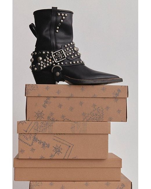 Free People Black Axel Boots