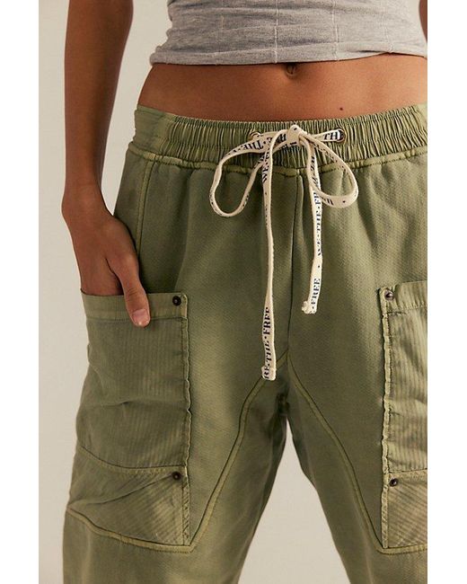 Free People Natural Jet Set Knit Pull-On Pants