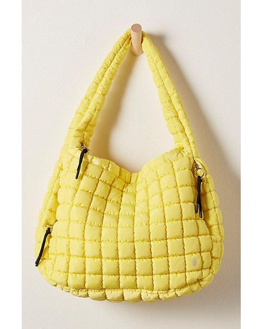 Fp Movement Yellow Quilted Carryall
