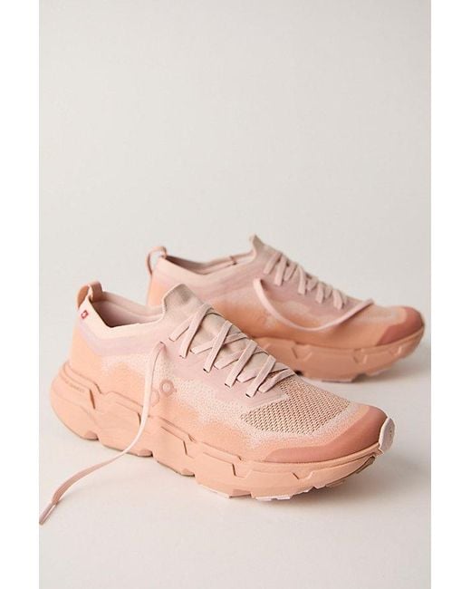 On Shoes Pink Cloudsoma Trail Running Sneakers