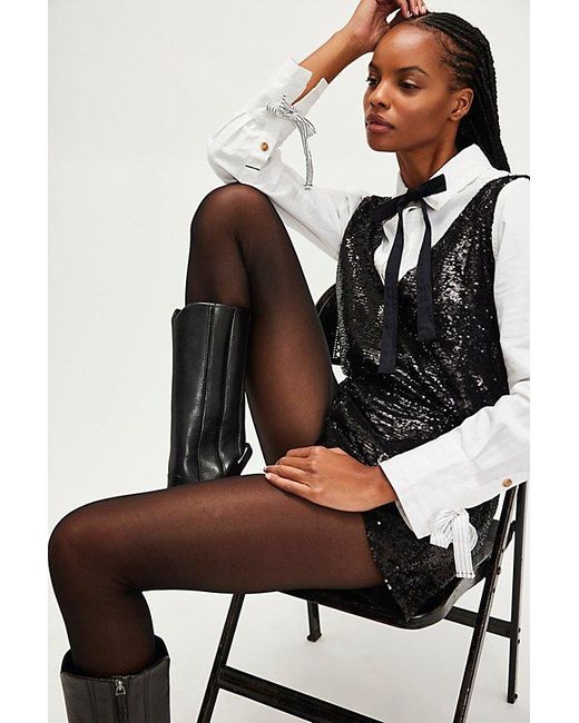 Free People High Shine Sequin One Piece in Black Lyst