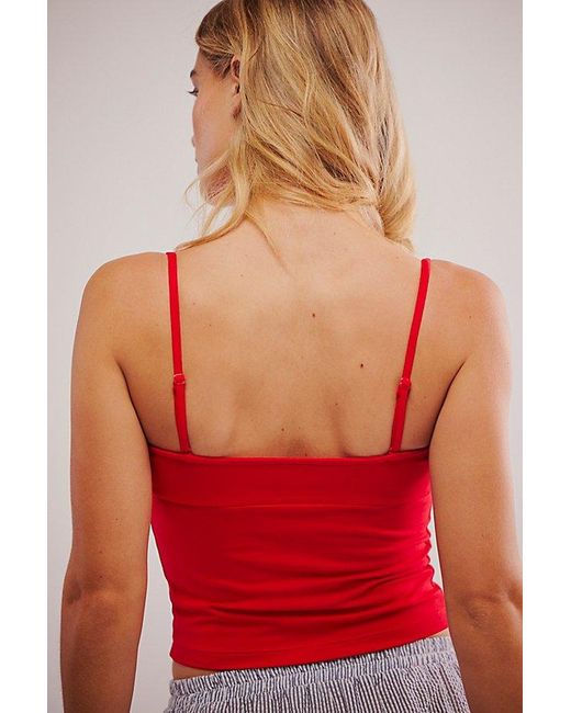 Intimately By Free People Red Fit For You Convertible Tube Top